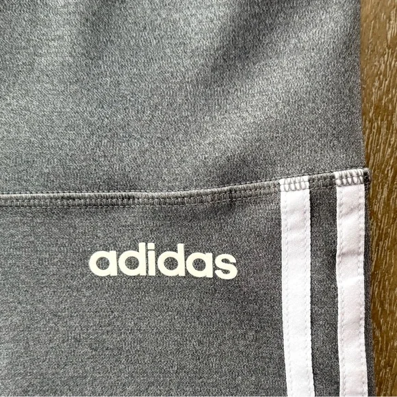 ✝️ adidas | LIKE NEW • Grey 3-Stripes Tights - Picture 5 of 13